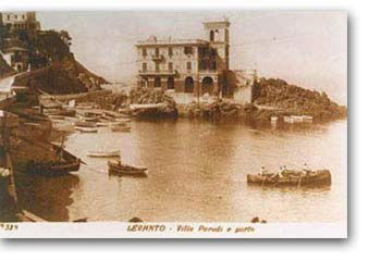  Fotographie des Landhauses Parodi - Levanto durchgefhrt in den ersten Jahren des 1900's